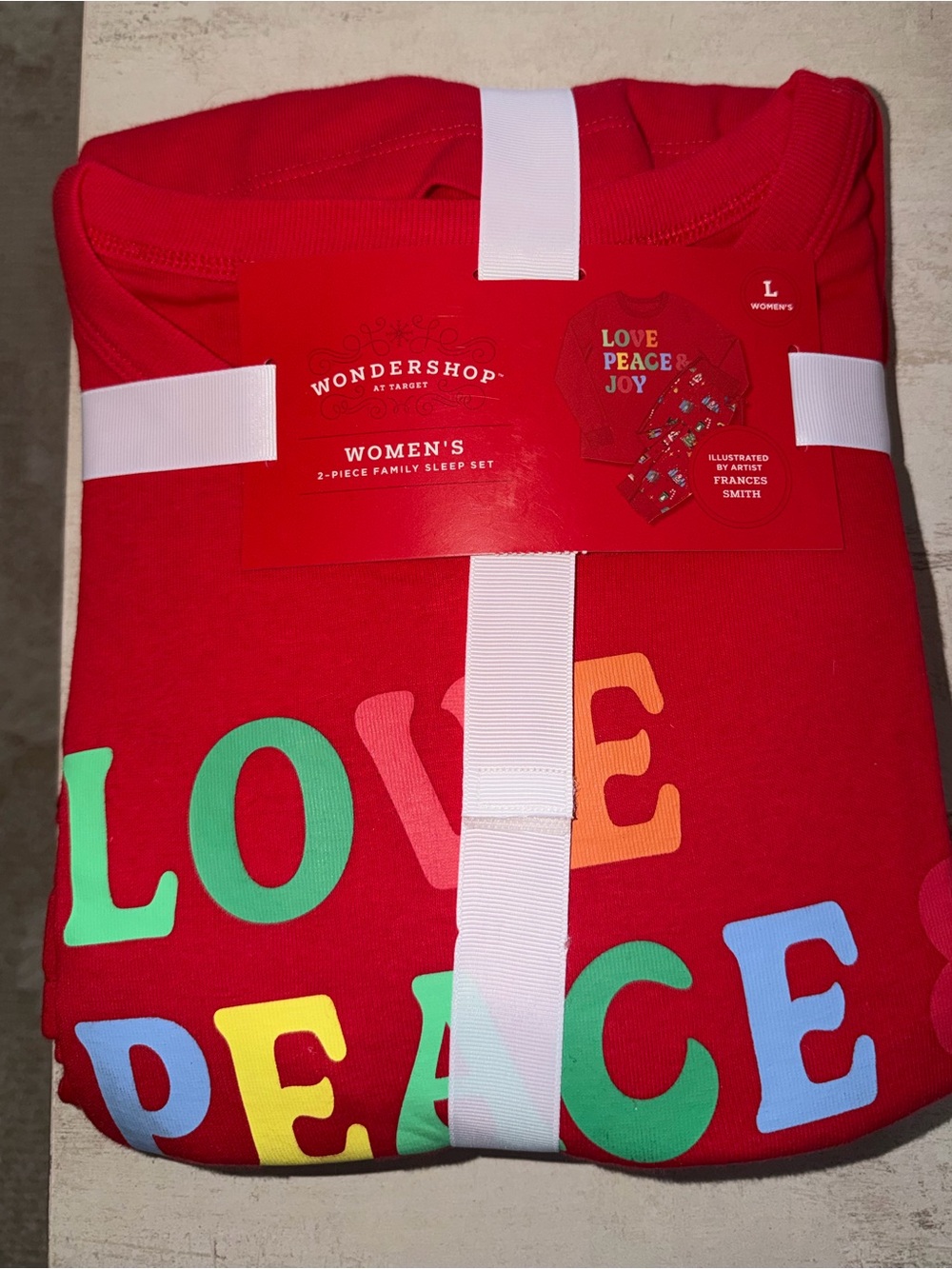 Wondershop Target Women’s Christmas Pajama Set Size Large NWT